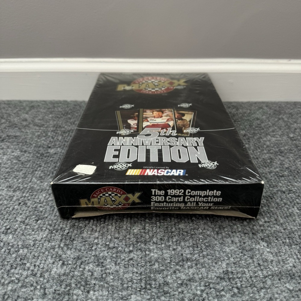 Maxx 5th Anniversary‎ NASCAR Race Cards - 1992 Complete Set - Factory Sealed Box - Picture 7 of 8